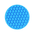 6" Blue Foam Polish Hex Pad