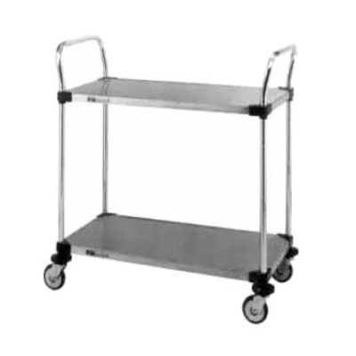 Metro MW103 MW Standard Duty Utility Cart MW100 Series Solid Shelves
