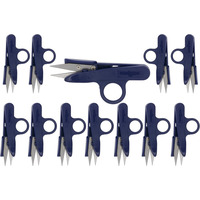 Golden Eagle 4-3/4 Inch Lightweight Steel & Plastic Thread Nippers (Golden Eagle TC-801B), 12 Pack
