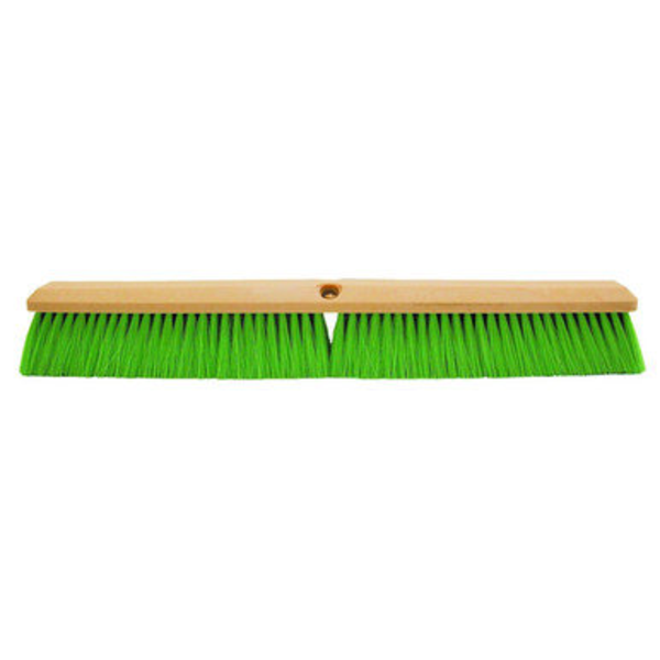 18" Green Nylon Floor Brush