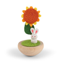 Figurine Sunflower & Rabbit