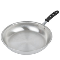 Vollrath 672112 12 In Natural Finish Black Handle Fry Pan