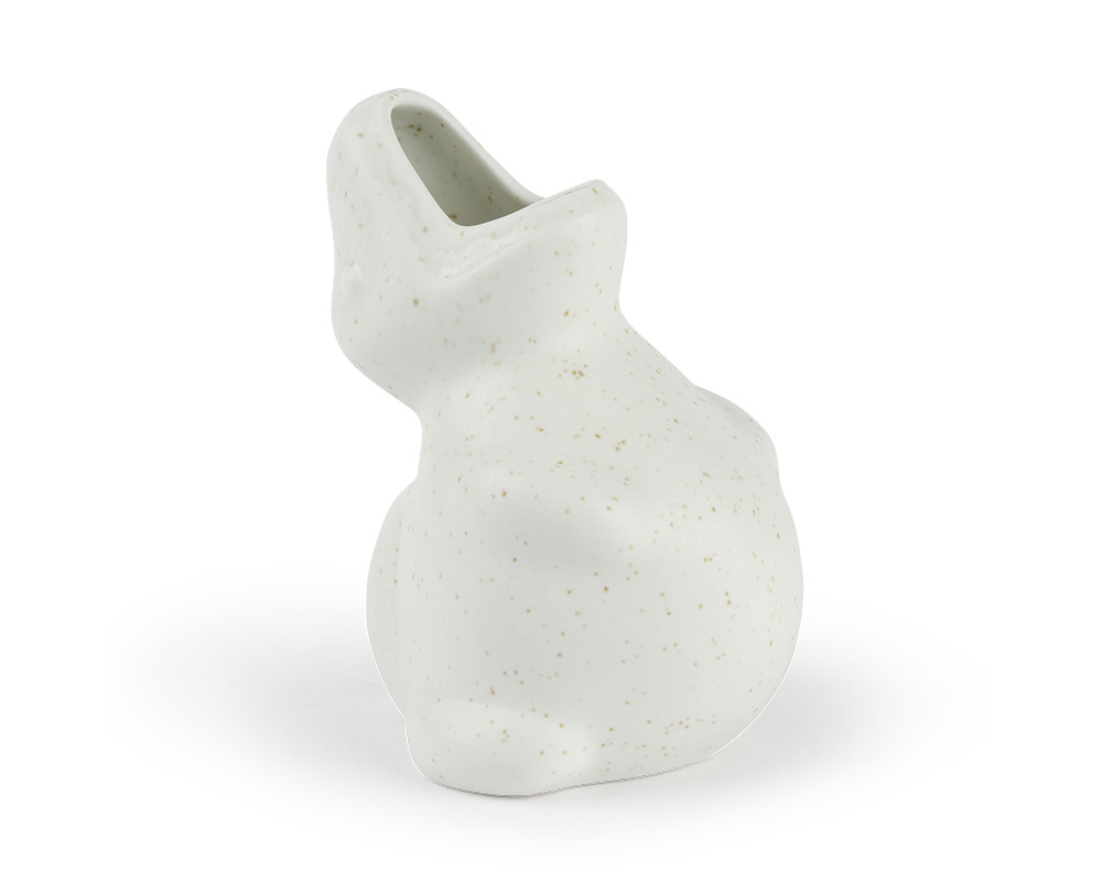 Container Dino 5.25" Zakkusaurus White