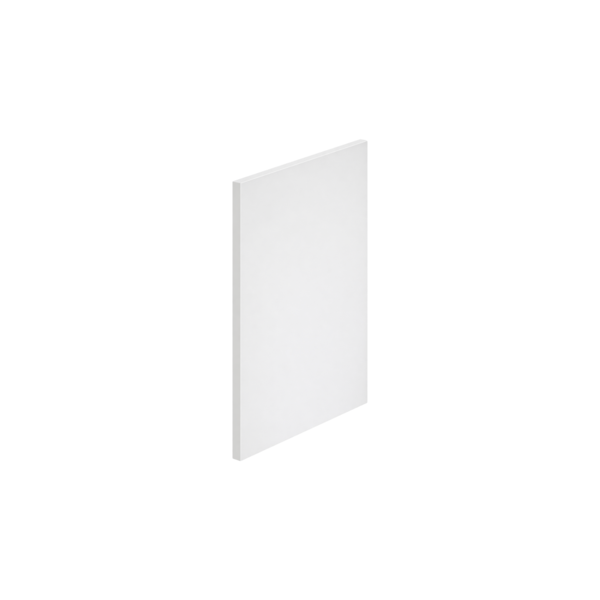 Pure White Base End Panel - 26" x 34 1/2 x 3/4"