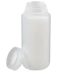 Nalgene Wide-Mouth HDPE Packaging Bottles with Closures