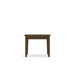 PL220 24X24 END TABLE- MODERN WALNUT