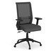 6560 MIMIC TASK CHAIR- Black Mesh Back w/Black Fabric Seat
