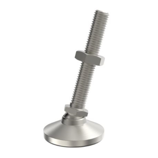Carr Lane CLM-10-SLF-S Metric Stud Leveling Foot (Stainless Steel)
