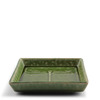 Plate Square Dragonfly Green