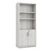 PL156 71"H BOOKCASE- Silver Birch
