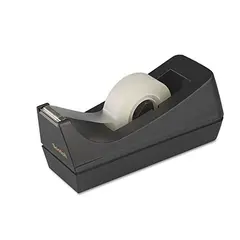 DESKTOP TAPE DISPENSER FOR 1" CORE ROLL 1/EA   MMMC38BK