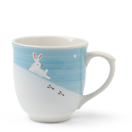 Mug Rabbit on Snow