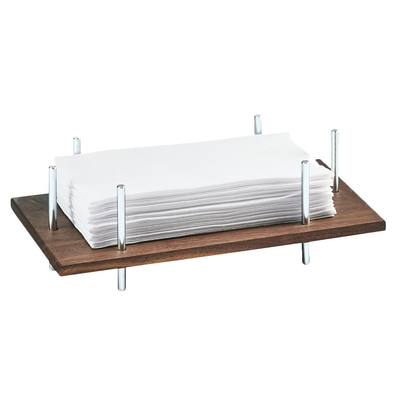 Cal-Mil 3718-49 10"W x 5-1/2"D x 3-1/2"H Mid-Century Napkin Holder