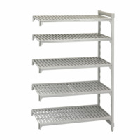Cambro CPA243684V5PKG Camshelving Add-On Unit 24"W X 36"L X 84"H