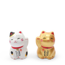 Figurine Fortune Cat Assorted 1.75"h