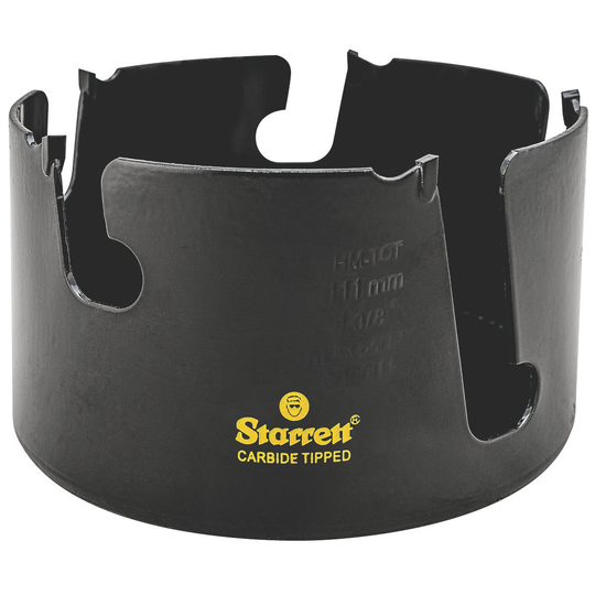 STARRETT MPH0438 4-3/8'' (111mm) Carbide Tipped Multi-Purpose Hole Saw