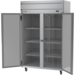 BEVERAGE AIR HF2HC-1S 52" W TWO DOOR REACH-IN FREEZER, 45.2 CU. 