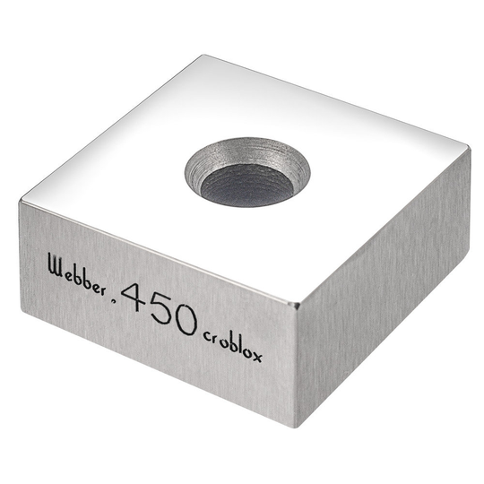 STARRETT SC .450 AA Square Croblox Gage Block - .450 In., Grade AA