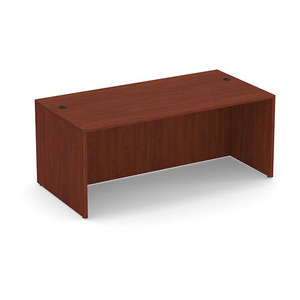 PL101 71"W x 36"D  DESK SHELL- Cherry