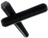 NO. 8" - 32 X 3/4" FULLY THREADED STRAIGHT ROD ALLOY STEEL 33-39 HRC PLAIN
