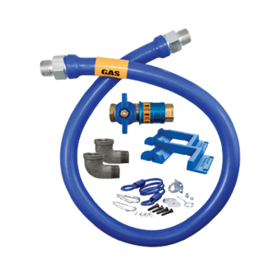 Dormont Manufacturing 1675KITCF36PS Dormont Blue Hose Moveable Gas Connector Kit 3/4" Dia.