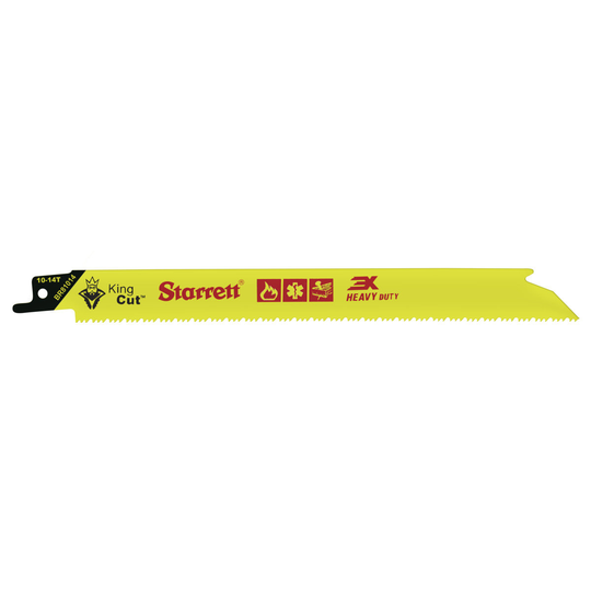 STARRETT BR81014-5 King Cut 8'' x 3/4 x .050 x 10-14, Bi-Metal,5 Pack