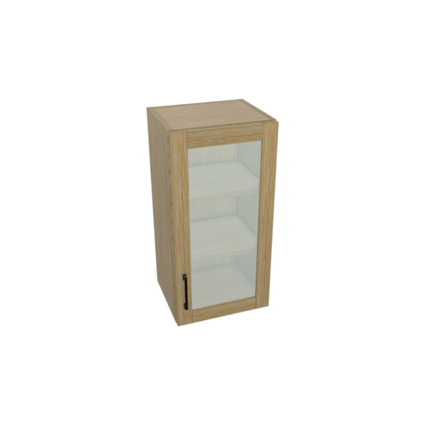 Chelsea Glass Door Wall Cabinet Kit - 15”x 30” X 13”