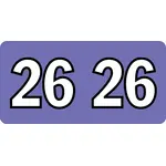 ISDA Compatible Yearcode Label Rolls