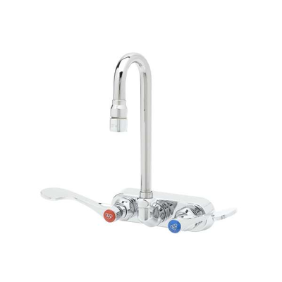 T&S Brass B-1115-132XN5C4 Workboard Faucet Wall Mount