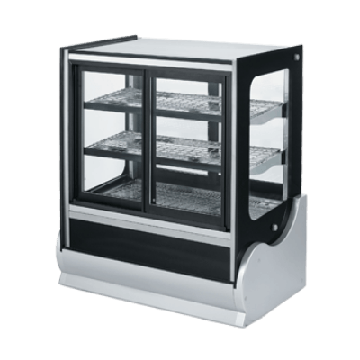 Vollrath 40886 Cubed Glass Countertop Refrigerated Display Cabinet 36"