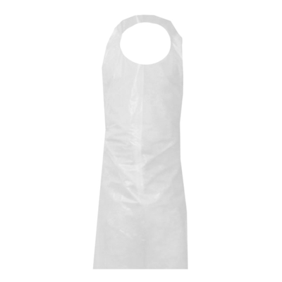 Apron - Polyethylene - Food Contact - White