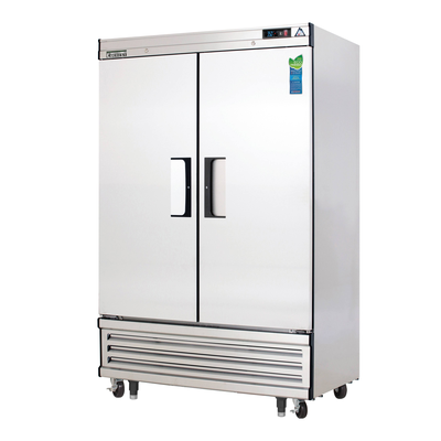 Everest EBSR2 Reach-In Refrigerator 2 Solid Doors, 115v, NSF - 48 cu. ft.