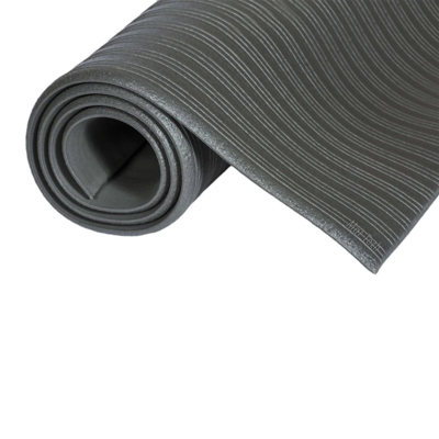 Tuff Spun Ribbed Mat - 3' x 60' - Grey