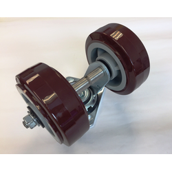 Caster, Dual Wheel
