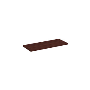 36" STRAIGHT TRANSACTION TOP - MAHOGANY