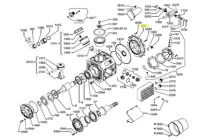 cci udor parts for pumps