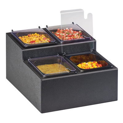 Cal-Mil 3687-13 13-3/4"W x 16-1/4"D x 9"H Salsa/Condiment Station