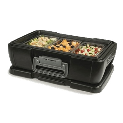 Carlisle IT14003 , Black Top Loader, 4"D