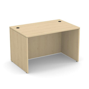 PL121 30"D x 48"W DESK SHELL- Maple