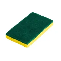 GREEN/YELLOW CELLULOSE MED. DUTY SCRUBBING SPONGE  PGRE74  20/CS