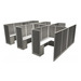 WEBBTYP11 - 67"H, 6-pod,  5' x 6' Webb Typical - no power
