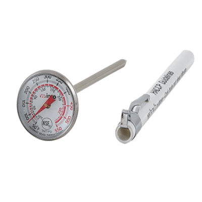 Winco TMT-P3 Pocket Test Thermometer Temperature Range 50 Degree