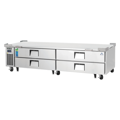 Everest ECB96D4 95.5-Inch Chef Base 4 Drawers 1434 lbs Weight Capacity, 115v, NSF