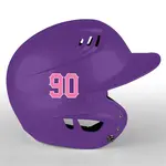 2 Color Custom Font Die Cut Number Decals