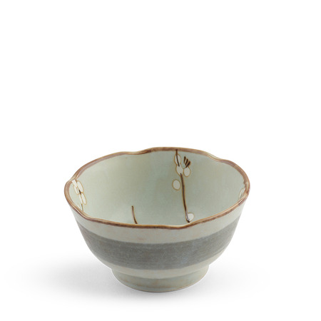 Spring Blossoms 4.5" Scalloped Bowl