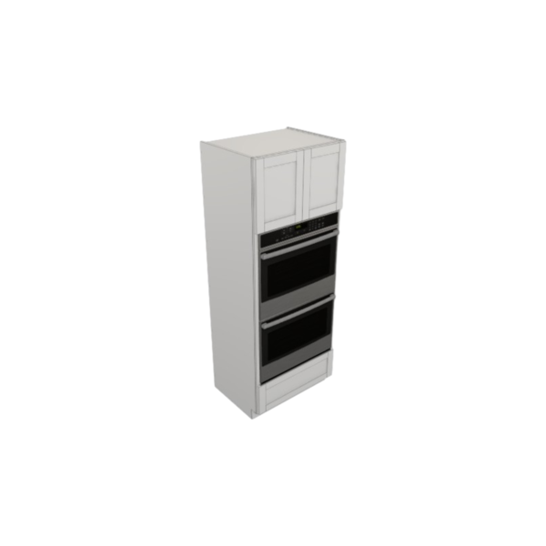 Metropolitan White Oven Cabinet  - 33 W X 84 H X 24 D