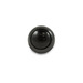 18.048 Black Momentary Dome Push Button Front View