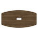PL235T BOAT SHAPE 71x36 TOP- Modern Walnut