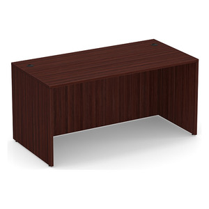 PL103 60"W x 30"D DESK SHELL - Mahogany