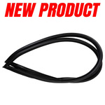 Quarter Window Weatherstrip with Trim Groove